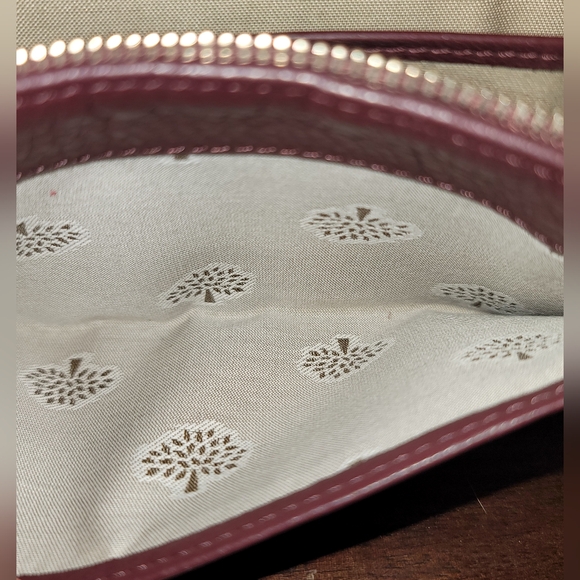 Mulberry burgundy French wallet - Picture 5 of 11